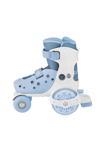 GLOBBER LEARNING SKATES verstellbare Rollschuhe in blau, Gr. 26-29