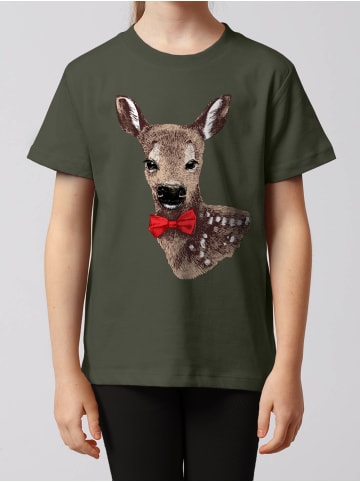 wat? Apparel T-Shirt Rehkitz in Khaki