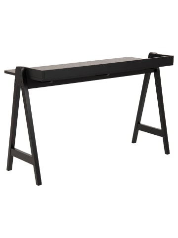 ebuy24 Schreibtisch Miso Schwarz 127 x 52 cm