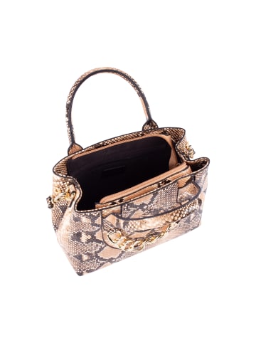 faina Damen Henkeltasche in Kamel Schwarz
