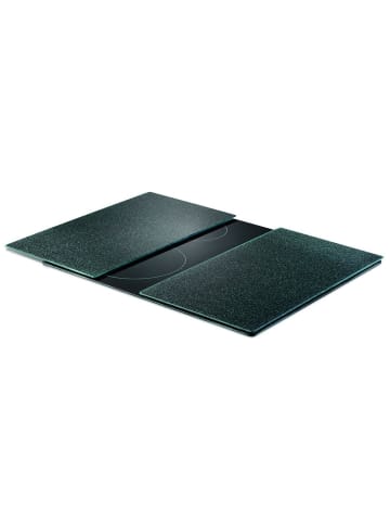 Zeller Present Herdabdeckplatten in anthrazitfarben