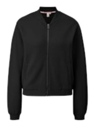 QS Sweatjacke für Damen in schwarz