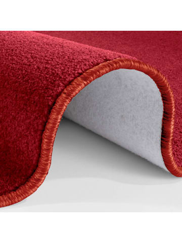 Hanse Home Kurzflor Teppich Nasty rund schwarzbeere