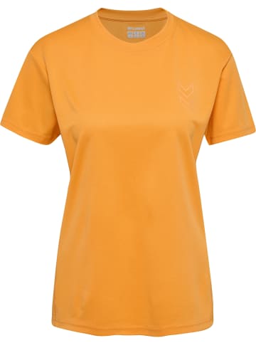 Hummel Hummel T-Shirt Hmlactive Multisport Damen Atmungsaktiv Schnelltrocknend in BLAZING ORANGE