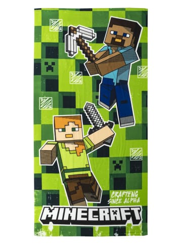 Minecraft Handtuch 70 x 140 cm in Mehrfarbig