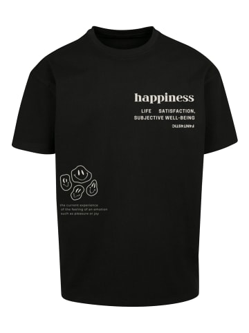 F4NT4STIC Heavy Oversize T-Shirt happiness OVERSIZE TEE in schwarz