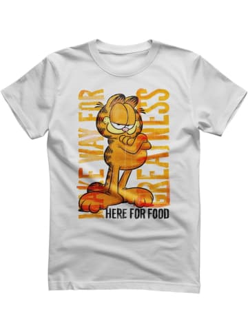 Garfield T-Shirt "Make Way For Greatness T-Shirt" in Weiß