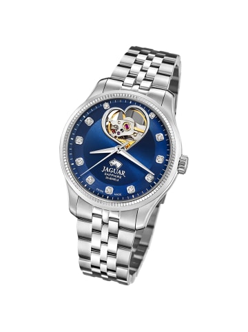 Jaguar Analog-Armbanduhr Jaguar Coeur silber mittel (ca. 34mm)