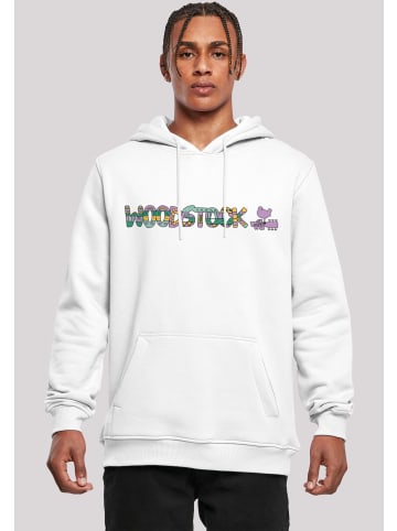 F4NT4STIC Hoodie Woodstock Aztec Logo in weiß