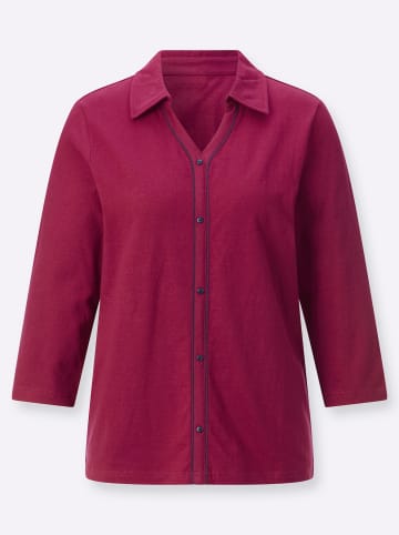 WITT WEIDEN Poloshirt in malve