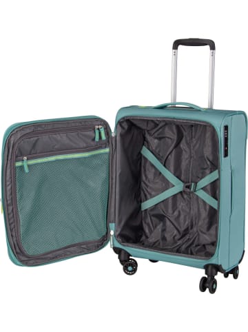 American Tourister Trolley Aerospin Spinner S in Dusty Turquoise