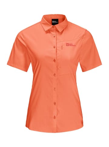 Jack Wolfskin Rundhals T-Shirt für Damen in orange