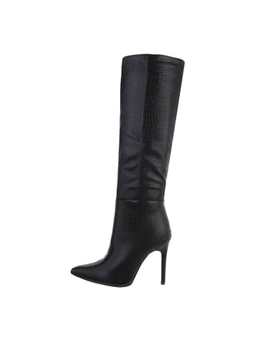 Ital-Design Stiefel in Schwarz