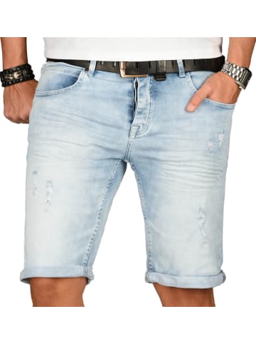 Alessandro Salvarini Salvarini-Shorts-Multi2 in Ocean