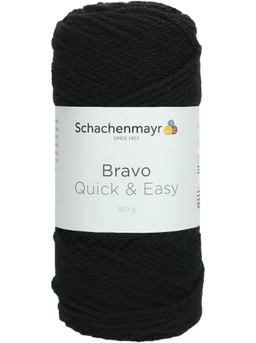 Schachenmayr since 1822 Handstrickgarne Bravo Quick&Easy, 100g in Schwarz