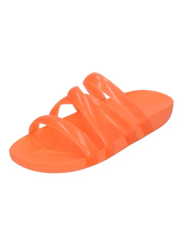Crocs Pantoletten SPLASH GLOSSY STRAPPY 208537-83I in orange
