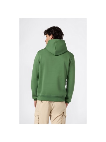 Champion Longsleeve Hooded Sweatshirt in Grün2070