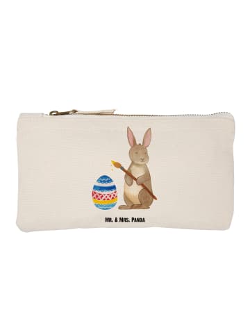 Mr. & Mrs. Panda beauty case Hase Eier Malen ohne Spruch in Weiß