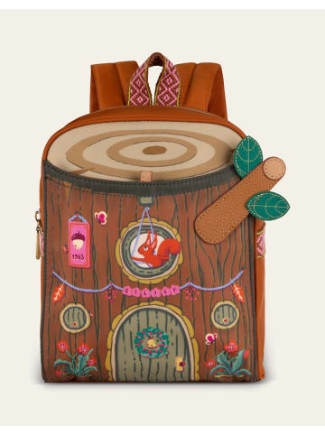 Oilily Baumhaus-Rucksack in Braun