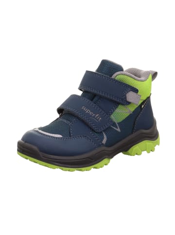 superfit Ankle Boot JUPITER in Blau/Hellgrün