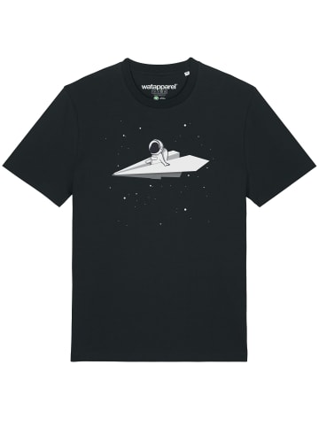 wat? Apparel T-Shirt Fly me to the moon in Schwarz