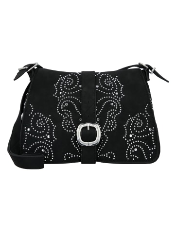 Desigual Poker Face Posadas Schultertasche 29 cm in schwarz