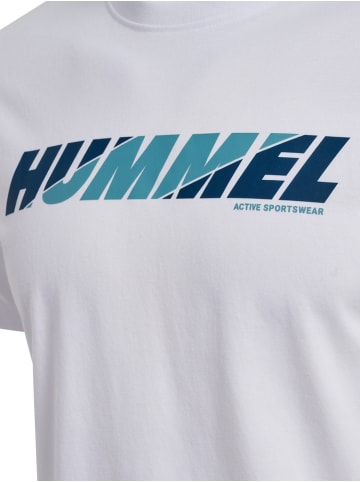 Hummel T-Shirt "Graphic Bold Logo Tee" in Weiß