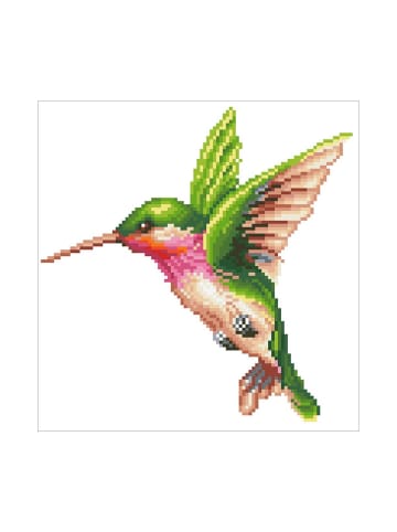 DIAMOND DOTZ Bastelset Diamond Painting Miniature Magic 28 x 29 cm - ab 8 Jahre