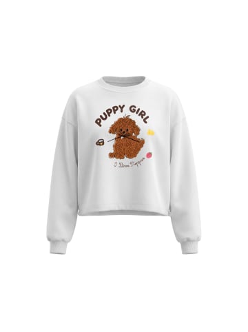 myMo Women Sweatshirt in White