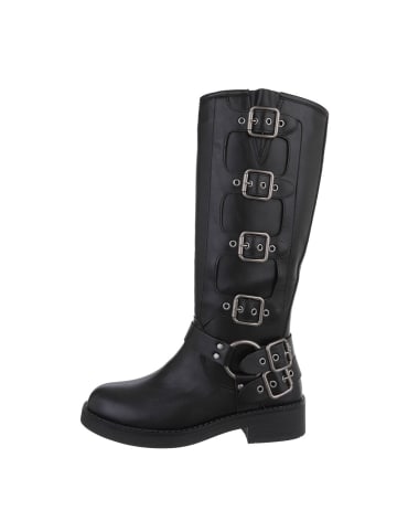 Ital-Design Stiefel in Schwarz