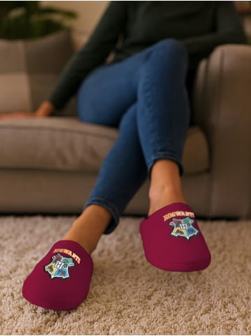 Harry Potter Harry Potter Hausschuhe Hogwarts Slipper Schlappen Pantoffeln in rot