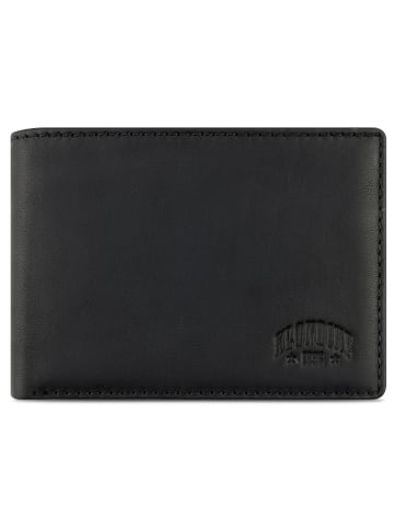 KLONDIKE 1896 Rush Trevor Geldbörse RFID Leder 12 cm in schwarz