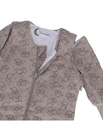 Sterntaler Kuschel-Overall - Eddy - Beige - Gr. 70