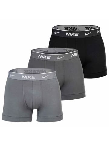 Nike Boxershort 3er Pack in Schwarz/Grau
