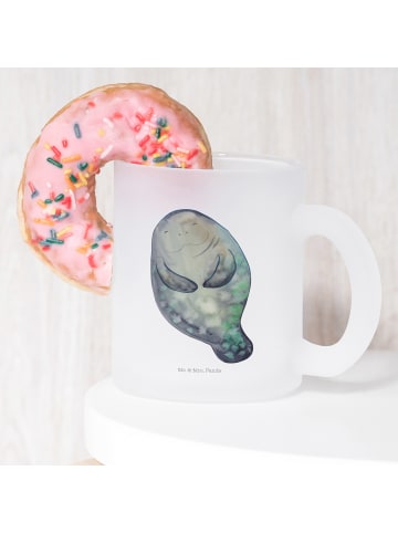 Mr. & Mrs. Panda Kaffeetasse Seekuh Happy ohne Spruch in Transparent