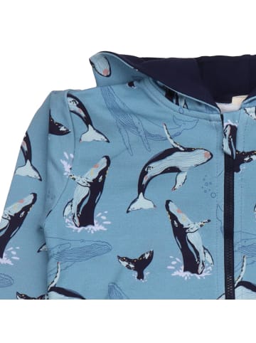 Walkiddy Sweatjacke Jumping Whales-Sweat Jacket