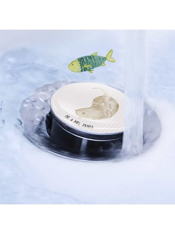 Mr. & Mrs. Panda Waschbecken Abfluss Otter Kopfüber ohne Spruch in Grau Pastell