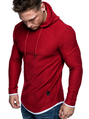 Amaci&Sons 2in1 Kapuzenpullover PEORIA in Rot