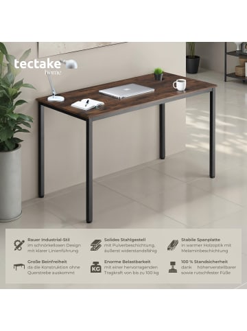 tectake Computertisch Vanport 120x60x75,5cm