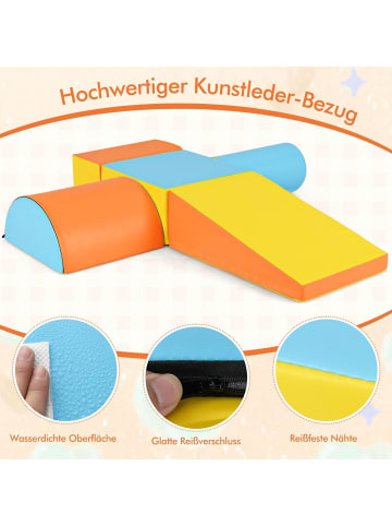 COSTWAY Schaumstoffbausteine 5 tlg. in Gelb