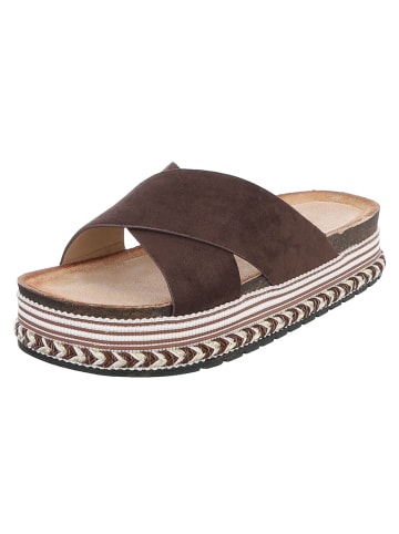 Ital-Design Sandale & Sandalette in Braun
