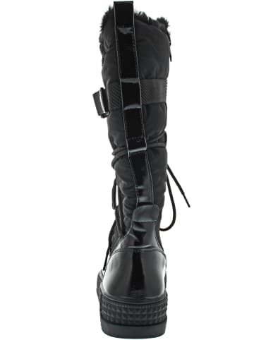 Tamaris Schnürstiefel Schwarz