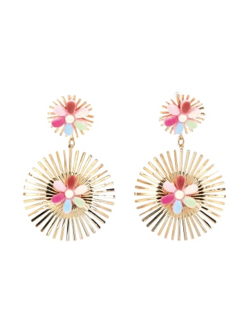 IZIA Women Earrings in Red