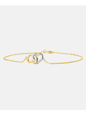 Diamant L'éternel Armband aus 375 Gelbgold mit 0.02 Karat Diamant