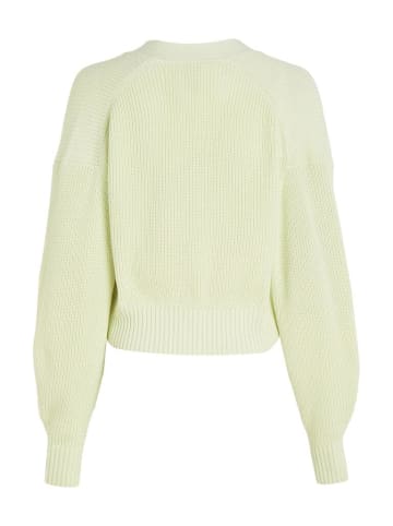 CALVIN KLEIN JEANS Pullover in canary green