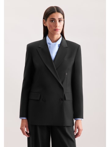 Seidensticker Blazer Regular in Schwarz