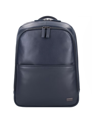 BRIC`s Torino Rucksack Leder 40 cm Laptopfach in navy