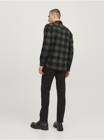 Jack & Jones Karohemd in Dusty Olive