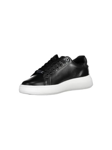 Calvin Klein Schwarze Leder-Sneaker