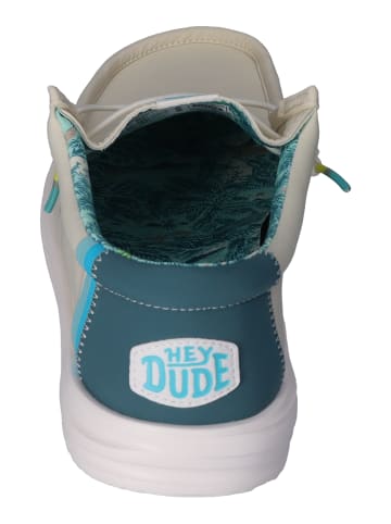 Hey Dude Halbschuhe-Slipper WALLY H2O SURF in weiß